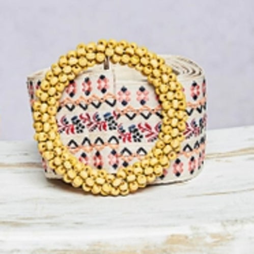 Pink and Gold Boho Beaded belt Orange Bead Gypsy Belt, Boho Beaded Bridal Belt - Etsy main image 4