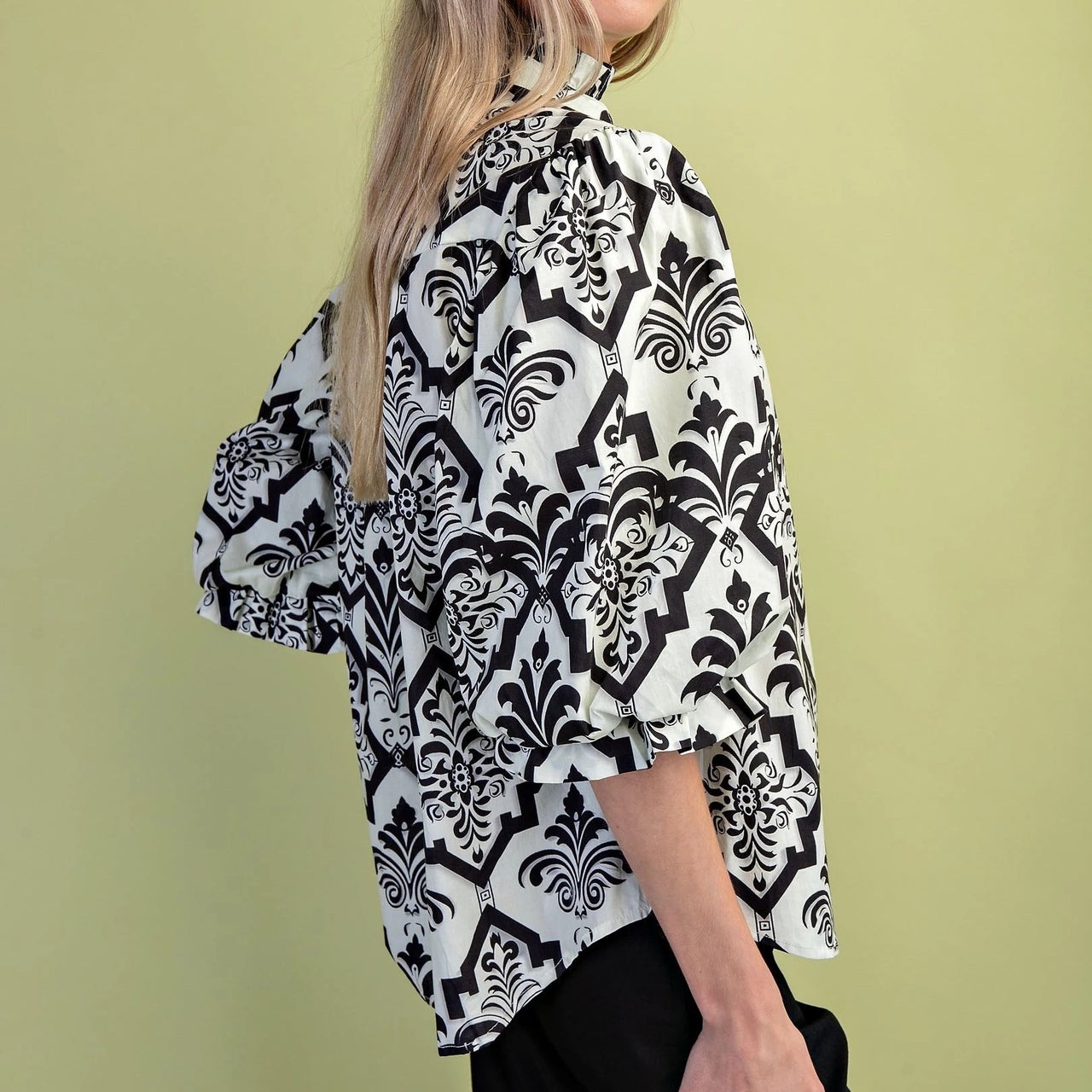 トップス S print tops charm Third Charm Indy Zebra Ruffle Tank Top | PacSun